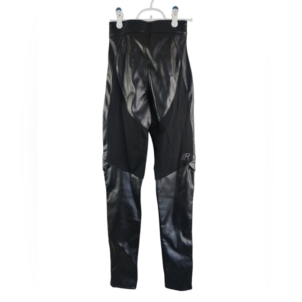 Smoke Rise Black Leather Pants. Bin B.